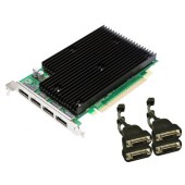 PNY Quadro NVS 450 512MB PCIEx16 4xDP w/o cables Retail