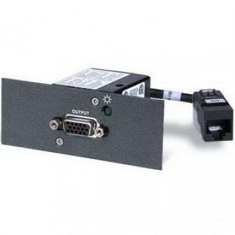 Вставка VTT001 AAP с блоком пприема сигналов RGBHV по UTP-кабелю, белая
