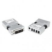 Блок передачи DVI 104 Tx сигнала DVI-D Single Link по четырем многомодовым оптоволоконным кабелям с разъемами LC