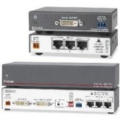 Комплект DVI DL 201 Tx/Rx из блоков приема и передачи сигналов DVI Dual Link/RS-232 по трем UTP-кабелям по UTP