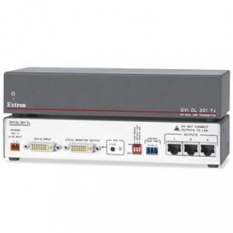 Блок передачи DVI DL 201 Tx сигналов DVI Dual Link/RS-232 по трем UTP-кабелям