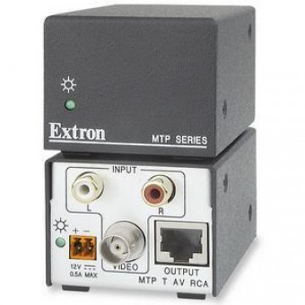 Блок передачи MTP T AV RCA сигналов Composite Video/Аудио по UTP-кабелю