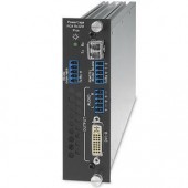 Блок приема PowerCage FOX Rx DVI Plus MM сигнала DVI по многомодовому оптоволоконному кабелю, для установки на шасси PowerCage 1600 Enclosure