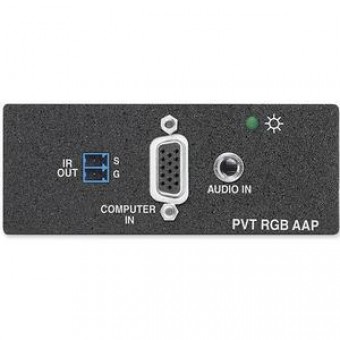 Вставка PVT RGB AAP для VGA и стерео аудио сигналов, черная