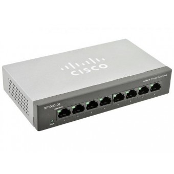 Коммутатор (switch) Cisco SF100D-08P-EU