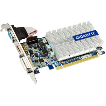 Видеокарта GeForce 210 Gigabyte PCI-E 1024Mb (GV-N210SL-1GI)