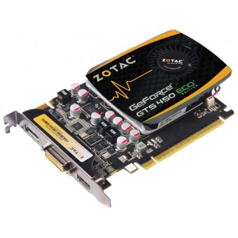 Видеокарта GeForce GTS450 Zotac ECO Edition PCI-E 1024Mb (ZT-40508-10L)
