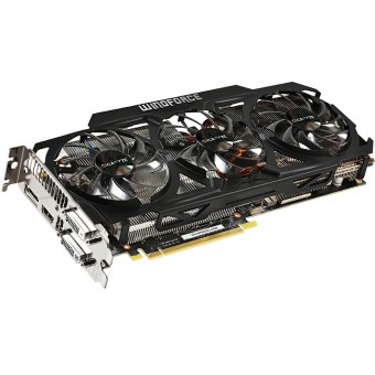 Видеокарта GeForce GTX760 Gigabyte WindForce 3X PCI-E 4096Mb (GV-N760OC-4GD)