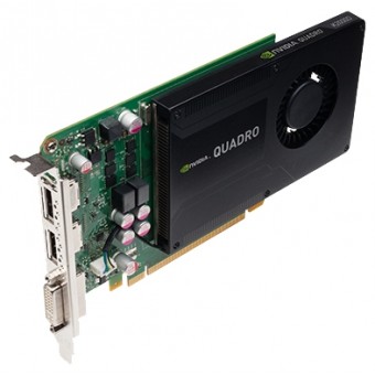 Профессиональная видеокарта Quadro K2000 HP PCI-E 2048Mb (C2J93AA)