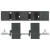 Вставка AAP с разъемами (2) RJ45 Cat.6 f-f, одинарная (черная)