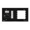 Контроллер MediaLink MLC 104 IP Plus с поддержкой IPLink, с местом для вставок (черная панель)