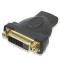 Адаптер HDMI female - DVI-D female