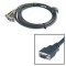 Кабель 15HD-5BNC, female -male, 1.8 м