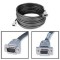 Кабель VGA M-F 25HR 7.6 м, разборные разъемы