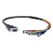 Кабель-адаптер VGA 15HD male - 5BNC female, 0.6 м