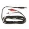 Кабель-адаптер 2RCA - Jack 3.5 мм стерео, male-male, 1.8 м