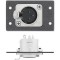 Вставка MAAP с разъемом (1) XLR 3-pin f (Neutrik), двойная (белая)