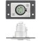Вставка MAAP с разъемом (1) XLR 4-pin f (Switchcraft), двойная (белая)