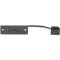 Вставка MAAP с разъемами (1) HDMI female - (1) HDMI female, одинарная (белая), 25 см