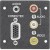 Вставка-переходник MAAP (1) 15HD, (1) Jack 3.5 мм стерео, (3) RCA на контакты под зажим, черная
