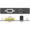 Вставка AAP 15HD F-F и Jack 3.5 мм стерео, одинарная (черная)