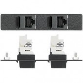 Вставка AAP 2 RJ-45 female - Cat.6 под обжим, одинарная (белая, Panduit)