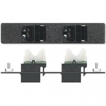Вставка AAP 2 RJ45, одинарная (черная, Siemon)