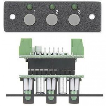 Вставка MAAP с кнопками для управления переключателем MMX 32 VGA A (черная)