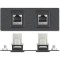 Вставка AAP Two Shielded RJ-45 Female to Female Barrel for CAT 5e Black