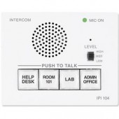 Вставка AAP с интеркомом Мedialink IPI 104, четверная (белая)