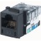 Разъем RJ-45 female для витой пары Cat.6, красный, 10 шт.