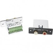 Вставка MAAP с преобразователем Stereo Audio DAS101CM RCA (черная)