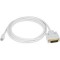 Адаптер Mini DisplayPort male - DVID male, 1.8 м