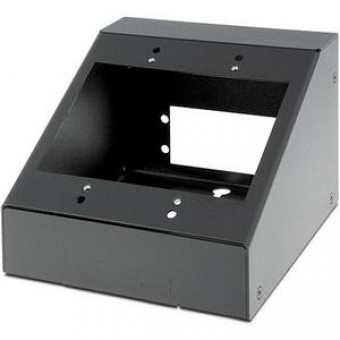 Монтажная коробка SMB 102, двойная (черная)