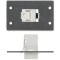 Вставка MAAP с разъемом (1) RJ-45 female - (1) RJ-45 female, для систем XTP и DTP, черная
