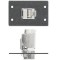 Вставка MAAP с разъемом (1) RJ-45 female - (1) под кабель, для систем XTP и DTP, черная