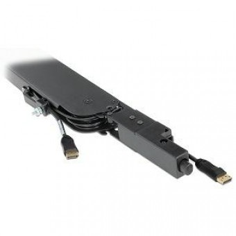 Система вытягивания кабеля Retractor XL DisplayPort для конструктивов Cubby, DP f-f, 152см