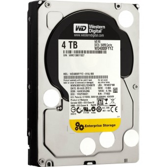 Жесткий диск 4Tb SATA-III Western Digital RE (WD4000FYYZ)